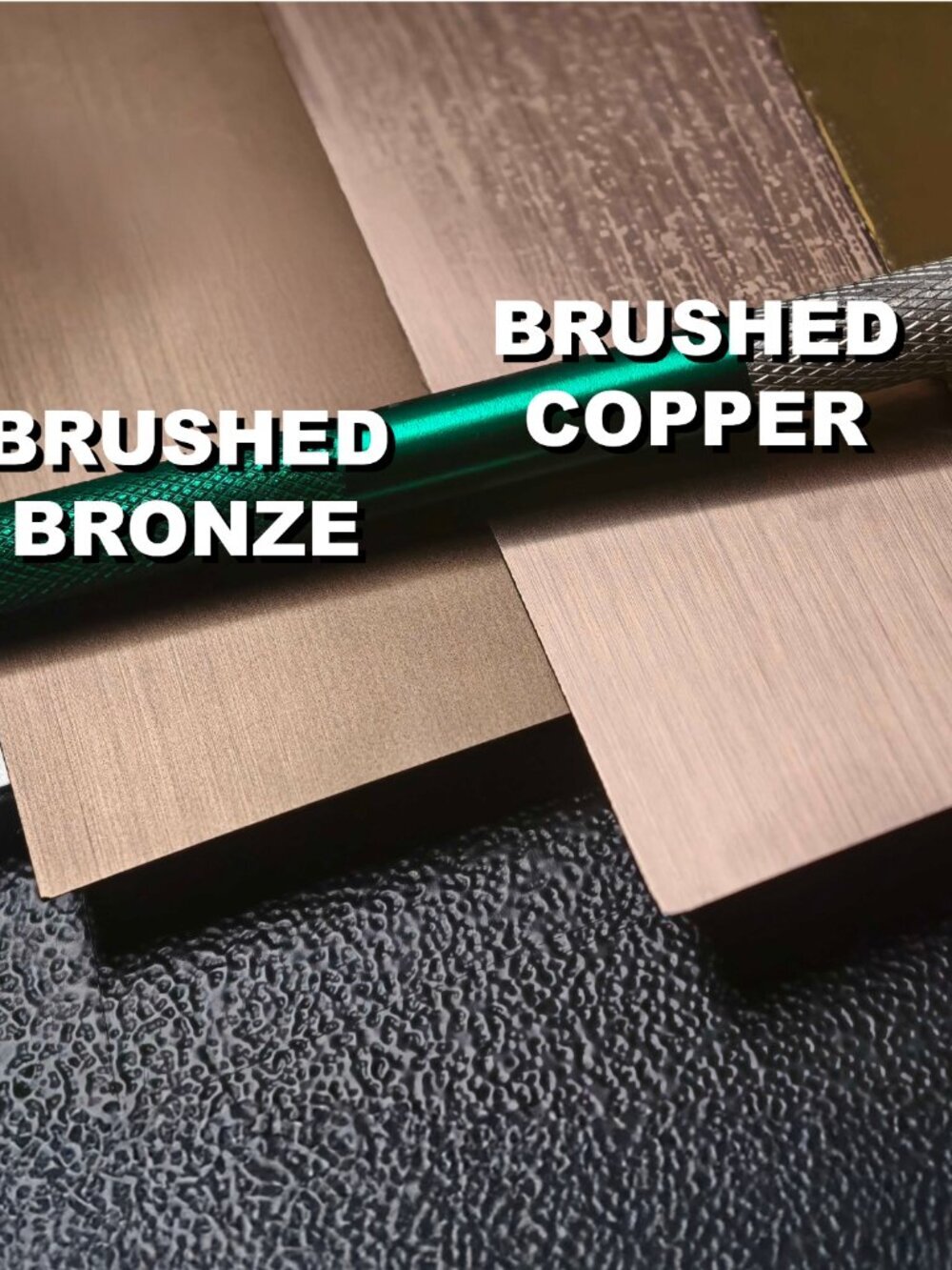 BRUSHED BRONZE  Raised Plastic 1794 Letters Inserts for Toyota Tundra Tailgate - Picture 4 of 16